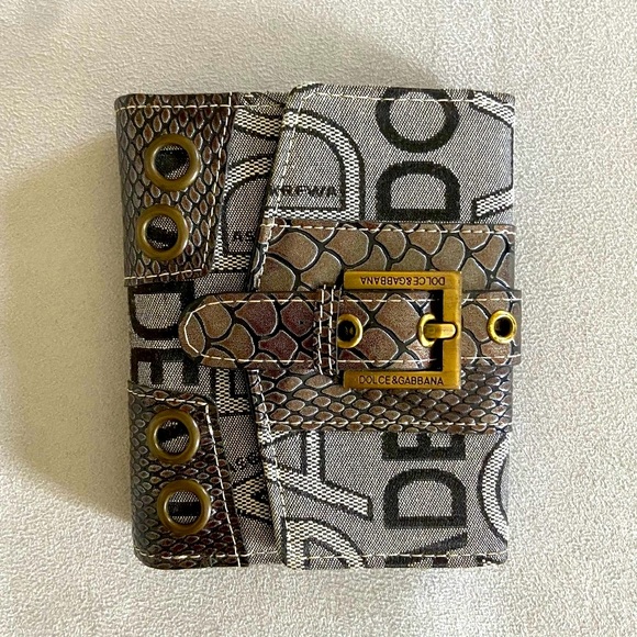 Dolce & Gabbana logo monogram small wallet - Picture 1 of 9
